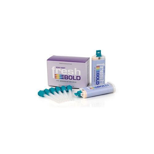 Exacta 7493 Fresh Bold VPS Impression Material Heavy Body Fast Set 2/Pk 50 mL Exacta 7493 Fresh Bold VPS Impression Material Heavy Body Fast Set 2/Pk 50 mL